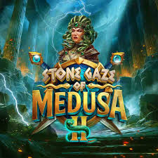 Stone Gaze of Medusa 2 online game logo by Stakelogic on caseacasinoo.com